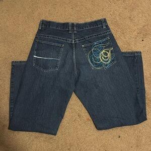 Embroidered jeans